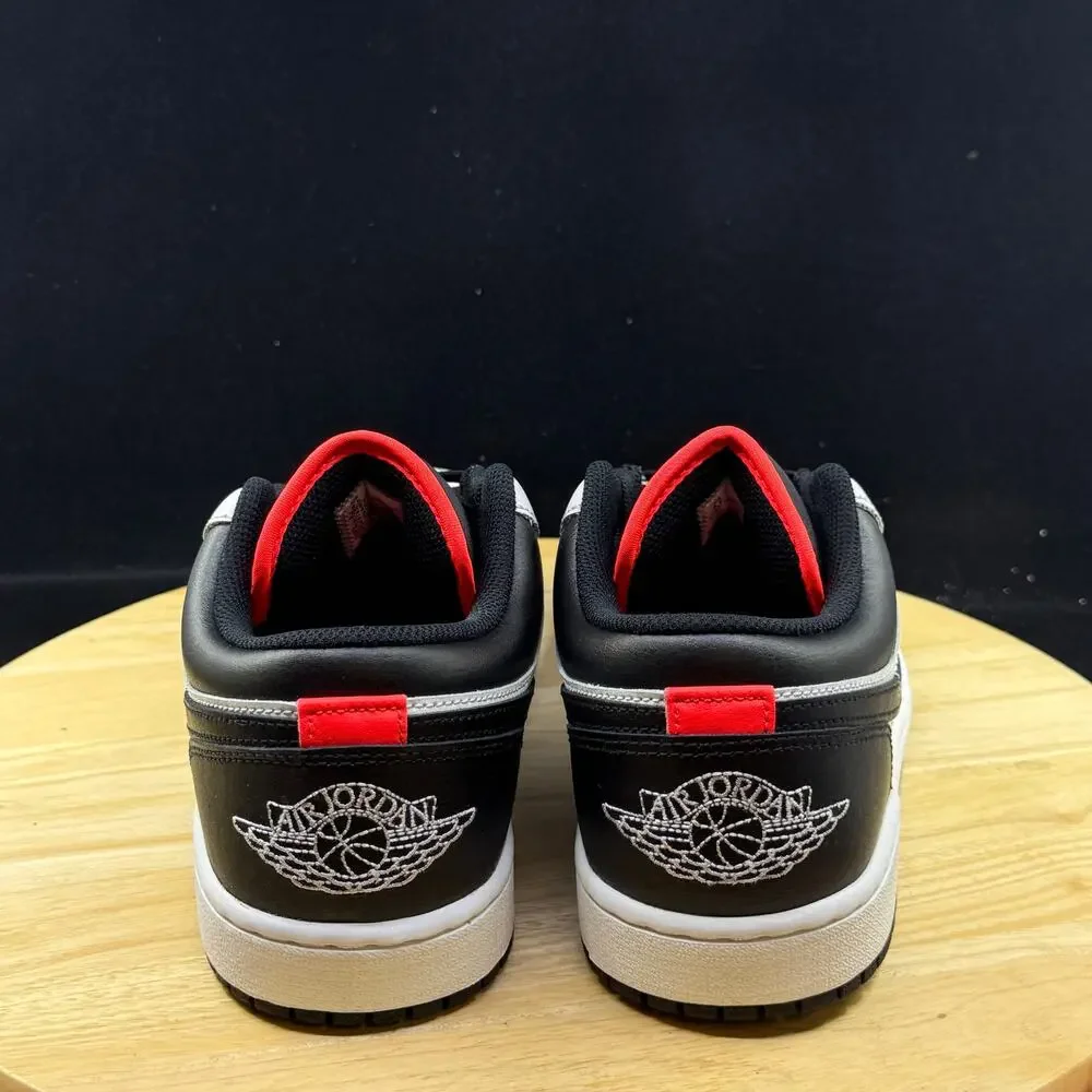 Nike Air Jordan 1 Low Neutral Grey Black (553558 045) Men's Size 9.5